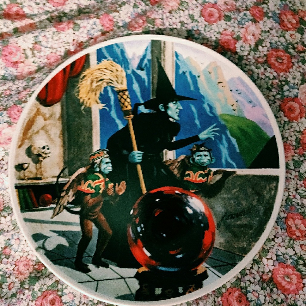 🌪️ Limited Edition Vintage Wizard of Oz Plate 🌪️